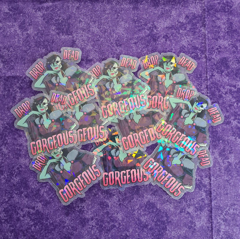 Hel Die Cut Stickers